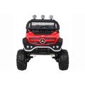 Mercedes Benz Unimog Czerwony