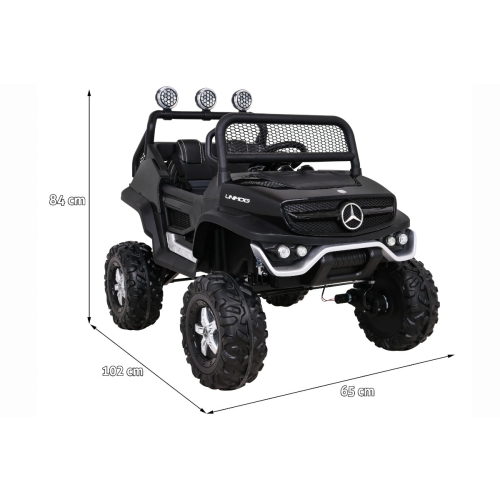 Autko Unimog Czarny JL199