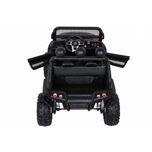 Pojazd Na Akumulator Mercedes Benz Unimog Czarny JL199
