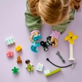 Klocki LEGO DUPLO Turbina wiatrowa i samochód elektryczny 10985