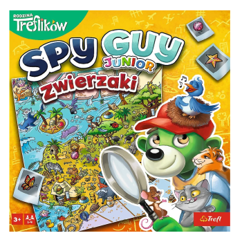 Gra rodzinna Spy Guy Junior Zwierzaki 02595