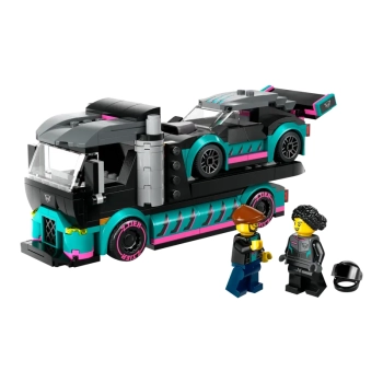 LEGO CITY Samochód wyścigowy i laweta 60406