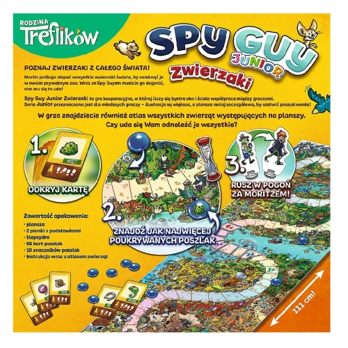 Gra rodzinna Spy Guy Junior Zwierzaki 02595
