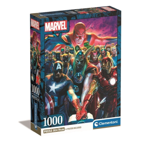 Clementoni Puzzle 1000el Avengers Marvel 39915