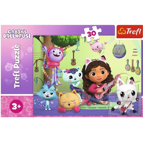 Puzzle 30 Gabi i jej uroczy domek TREFL 18301