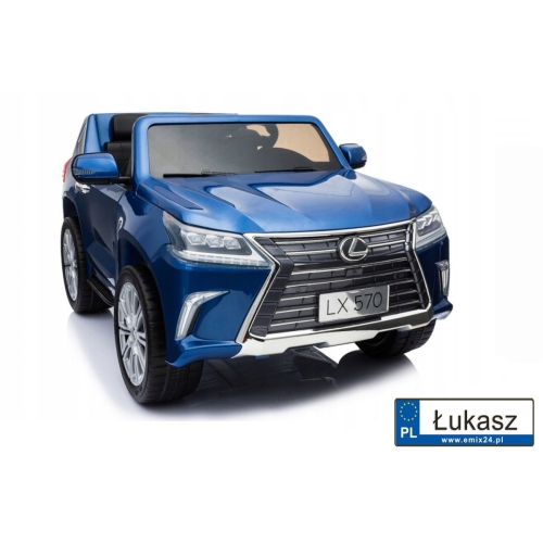 Pojazd Lexus LX570 Lakierowany  niebieski (DK-LX570)