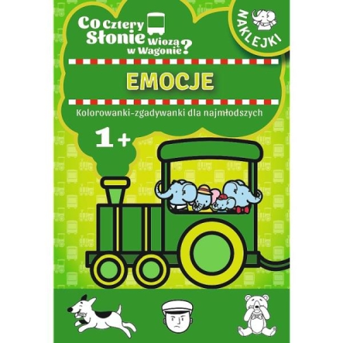 Kolorowanki zgadywanki dla najmłodszych. Emocje 66256