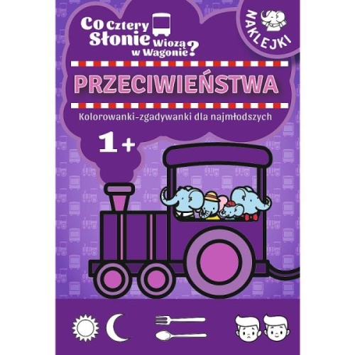 Kolorowanki zgadywanki dla najmłodszych. Przeciwieństwa 66263