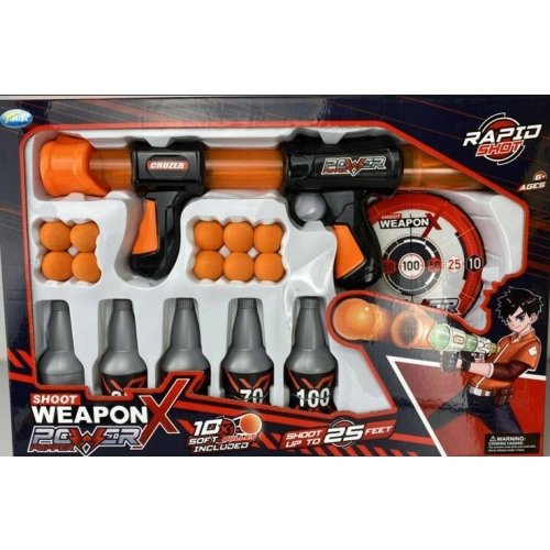 pistolet na kulki piankowe