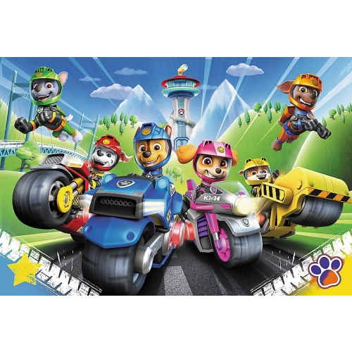 Psi Patrol na motorach Trefl 16430 Puzzle 100 elementów