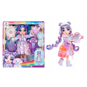 RAINBOW HIGH Winter Wonderland Zimowa lalka Violet 0865