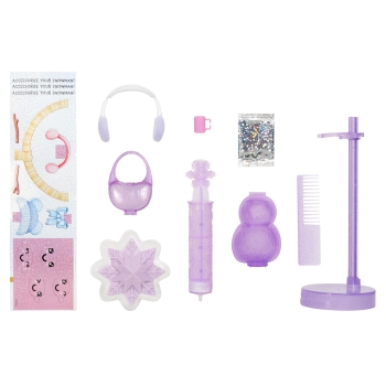 RAINBOW HIGH Winter Wonderland Zimowa lalka Violet 0865