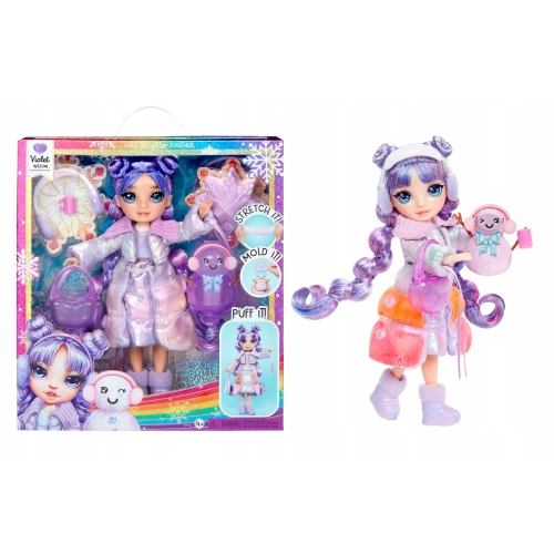 RAINBOW HIGH Winter Wonderland Zimowa lalka Violet 0865