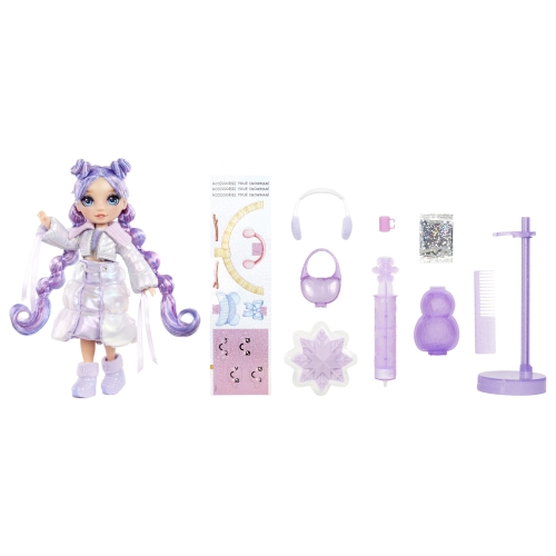 RAINBOW HIGH Winter Wonderland Zimowa lalka Violet 0865