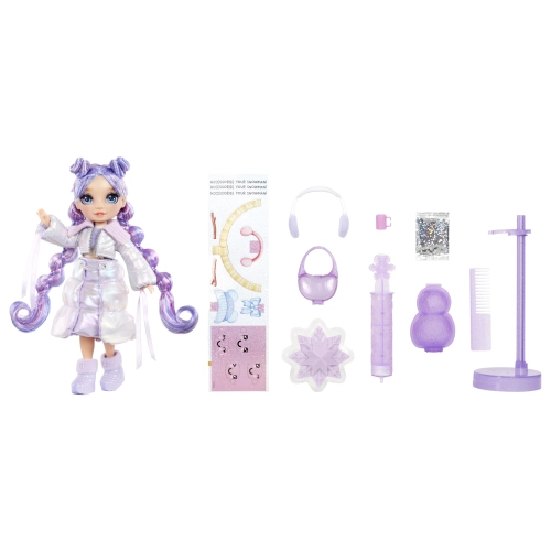 RAINBOW HIGH Winter Wonderland Zimowa lalka Violet 0865