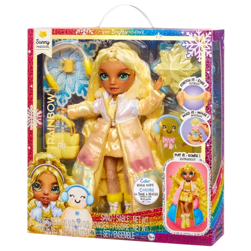 RAINBOW HIGH Winter Wonderland Zimowa lalka Sunny 0858