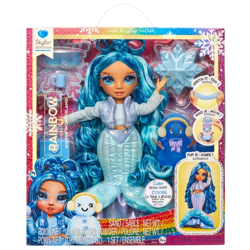 RAINBOW HIGH Winter Wonderland Zimowa lalka Skyler 0834