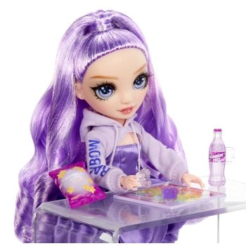 RAINBOW HIGH Sparkle & Shine Fashion lalka - Viola 7870