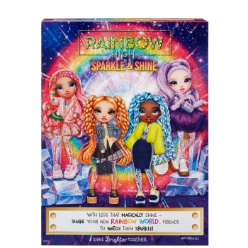RAINBOW HIGH Sparkle & Shine Fashion lalka - Viola 7870