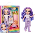 RAINBOW HIGH JUNIOR LALKA W PIŻAMIE VIOLET 3705