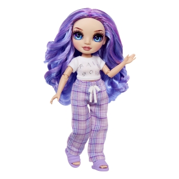 RAINBOW HIGH JUNIOR LALKA W PIŻAMIE VIOLET 3705