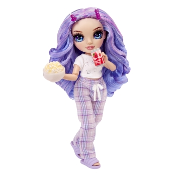 RAINBOW HIGH JUNIOR LALKA W PIŻAMIE VIOLET 3705