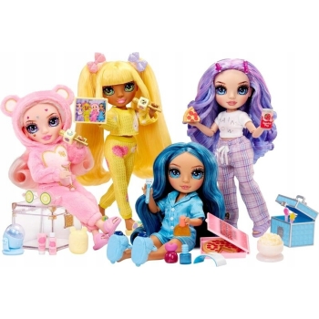 RAINBOW HIGH JUNIOR LALKA W PIŻAMIE VIOLET 3705