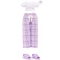 RAINBOW HIGH JUNIOR LALKA W PIŻAMIE VIOLET 3705