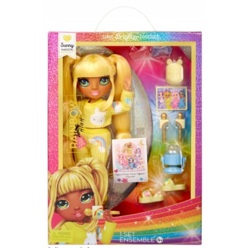 RAINBOW HIGH JUNIOR LALKA W PIŻAMIE SUNNY MADISON 3682