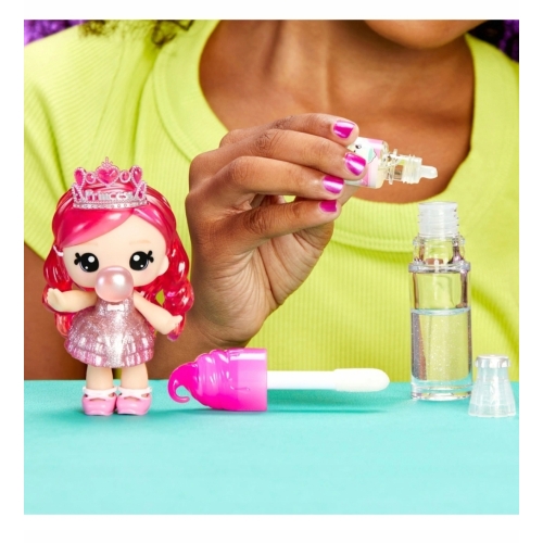 YUMMILAND LALKA Z BŁYSZCZYKIEM BIANCA BUBBLEGUM GUMA BALONOWA 0711