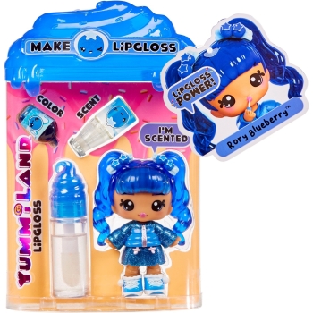 Yummiland Mała lalka z błyszczykiem do ust Rory Blueberry jagoda 0766