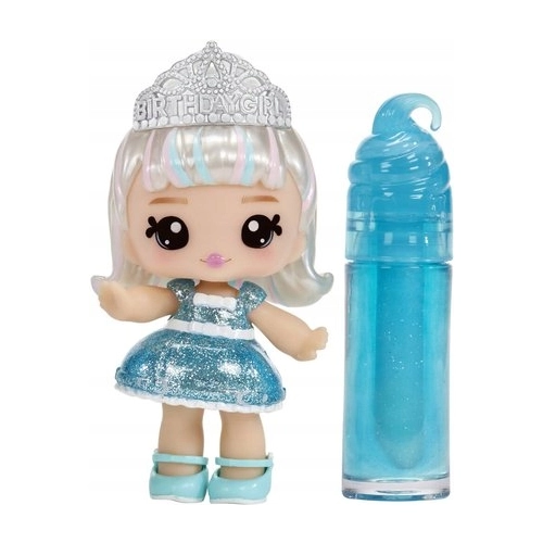 Yummiland Mała lalka z błyszczykiem do ust - Callie Birthday Cake tort 0704