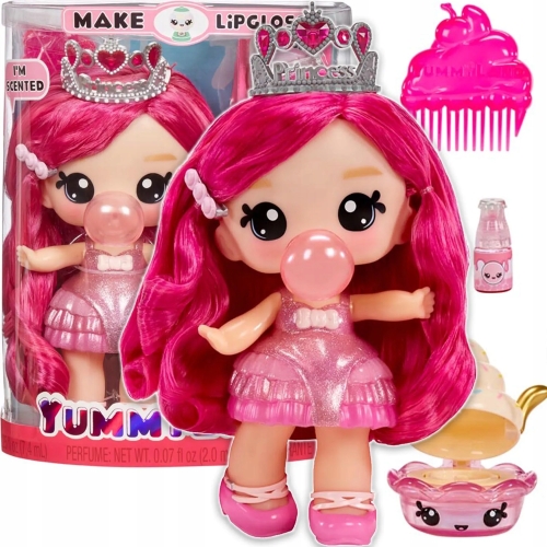LALKA YUMMILAND BIANCA BUBBLEGUM BŁYSZCZYK DIY Guma Balonowa ZESTAW 0735