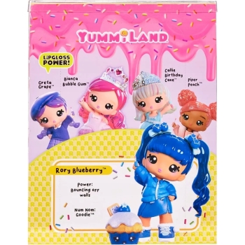 YUMMILAND LARGE DOLL LALKA I BŁYSZCZYK NIEBIESKA RORY BLUEBERRY JAGODA 0803
