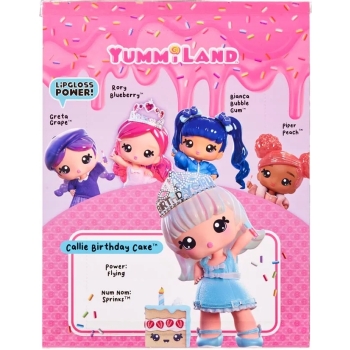 LALKA YUMMILAND CALLIE BIRTHDAY CAKE BŁYSZCZYK DIY TORT URODZINOWY 0742