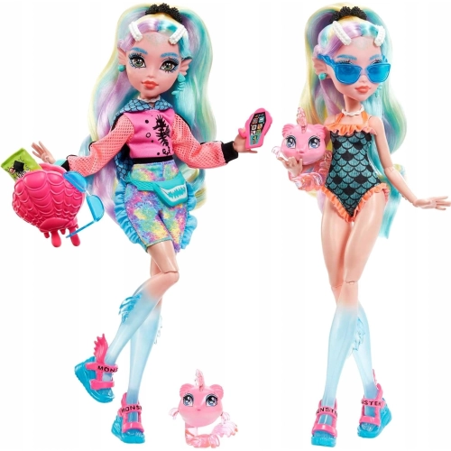 Lalka Mattel Monster High Lagoona Blue i Neptuna 9798
