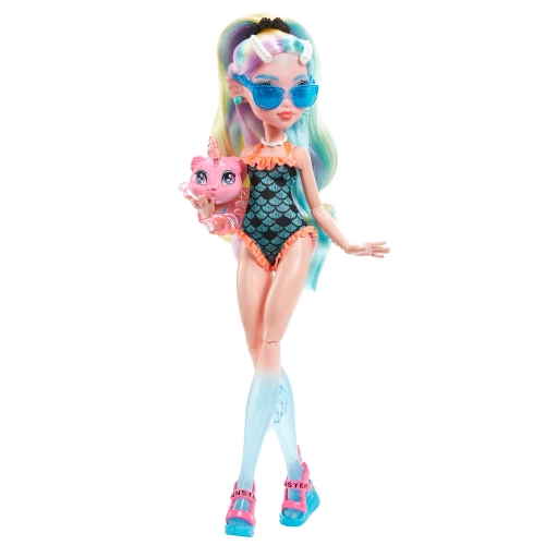 Lalka Mattel Monster High Lagoona Blue i Neptuna 9798