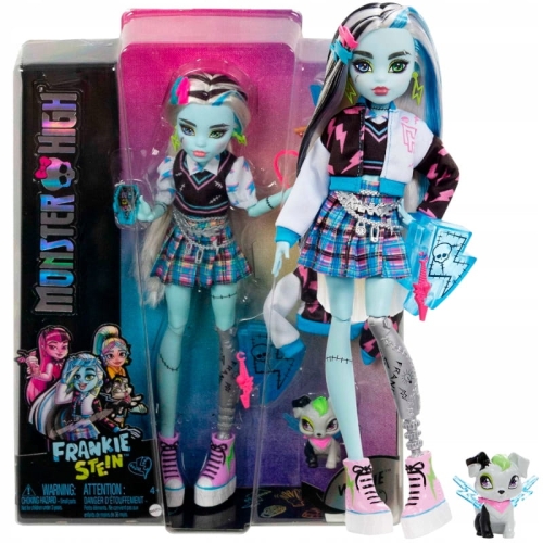 Lalka Mattel Monster High Frankie Stein i Watzie 9781