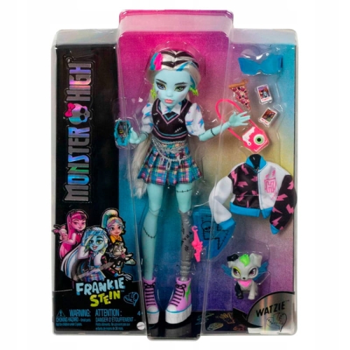Lalka Mattel Monster High Frankie Stein i Watzie 9781