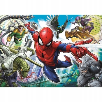 Puzzle 200 Spiderman Urodzony bohate Trefl 13235