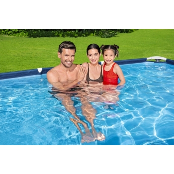 Basen Stelażowy Steel Pro 300x201x66 Prostokątny BESTWAY 56404