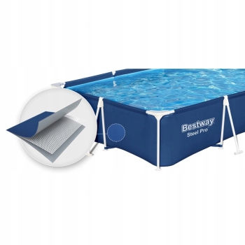 Basen Stelażowy Steel Pro 300x201x66 Prostokątny BESTWAY 56404