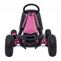Gokart dla dziewczynki na Pedały AIR PerHour Pompowane koła Różowy