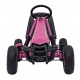 Gokart dla dziewczynki na Pedały AIR PerHour Pompowane koła Różowy