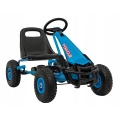 Gokart na Pedały AIR PerHour dla dzieci Niebieski Pompowane koła