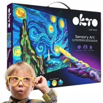 Obraz 3D Gwieździsta noc Masa Plastyczna OKTO 10005Obraz 3D Gwieździsta noc Masa Plastyczna OKTO 10005