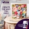 Obraz 3D Kwiaty Masa Plastyczna Sensory Art OKTO 10014
