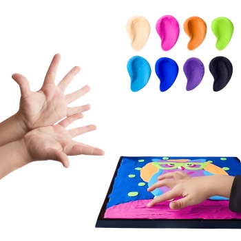Obraz 3D Sowa Masa Plastyczna Sensory Art OKTO 20003