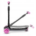 Hulajnoga balansowa LUMO Pink świecące kółka