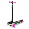 Hulajnoga balansowa LUMO Pink świecące kółka